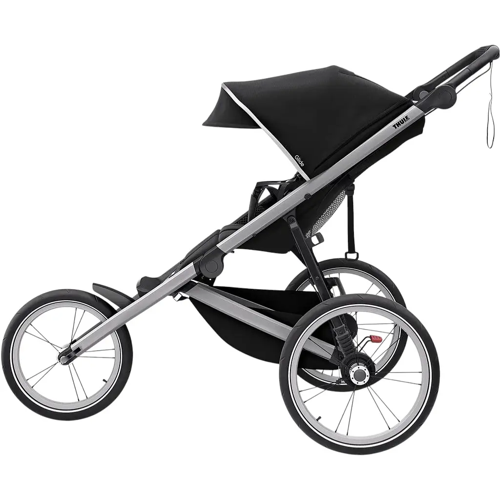 Дитяча коляска Thule Glide 2 Jet Black з люлькою (TH 10101952-20110748) - фото 3