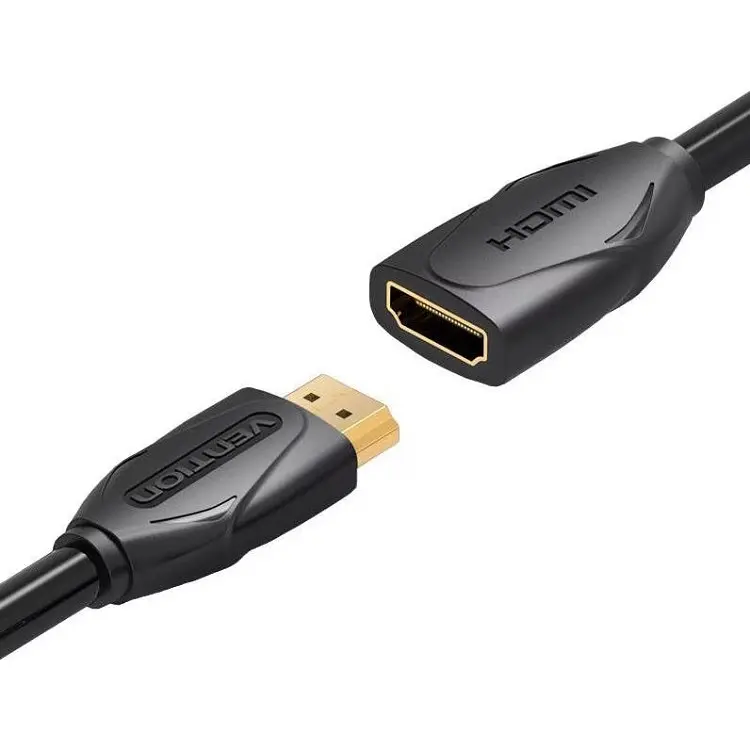 Кабель HDMI M - F (подовжувач), 2.0 м, V2.0, 4K 60Hz PVC Vention - фото 3