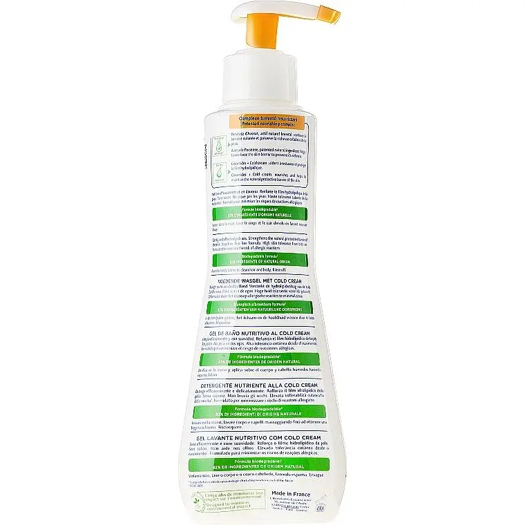 Гель для душу Mustela Nourishing Cleansing Gel With Cold Cream 300 мл - фото 2