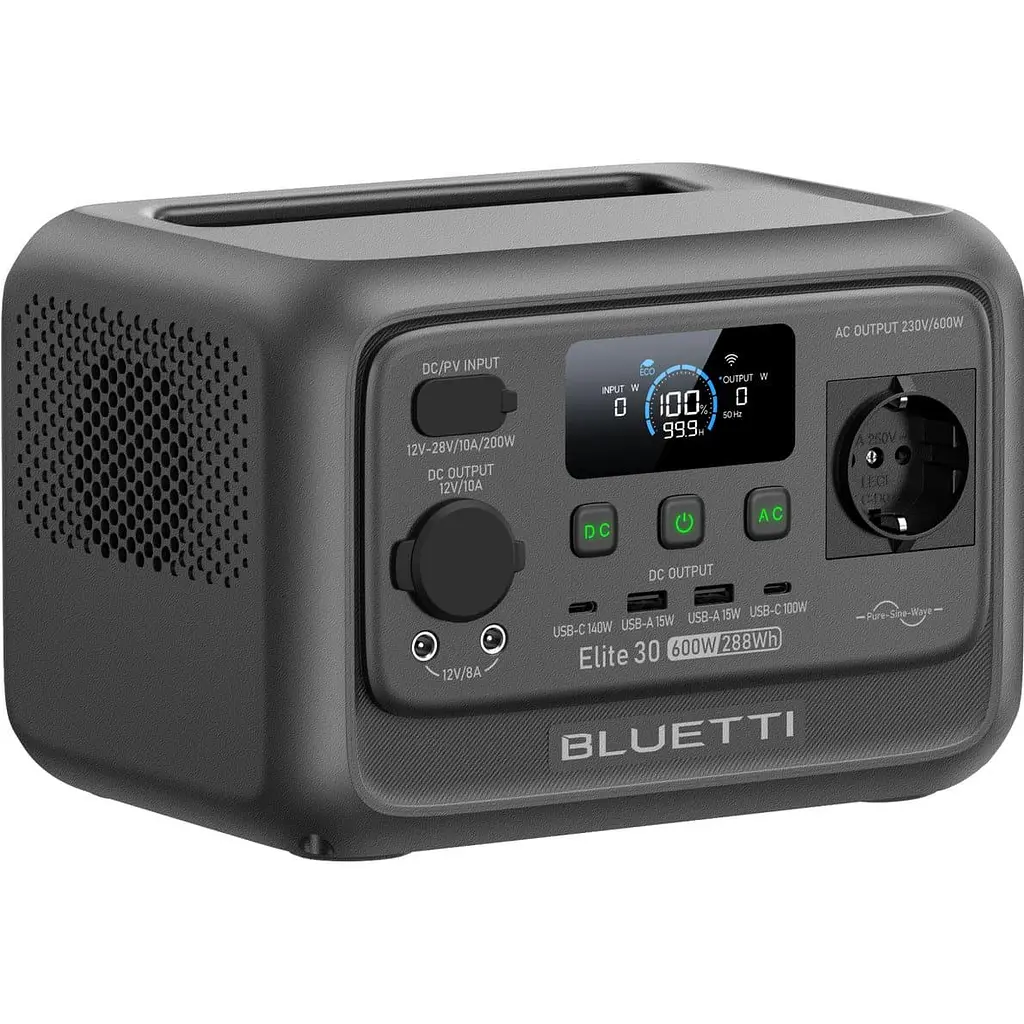 Зарядная станция BLUETTI Elite 30 V2 / 600 Вт / 288 Вт/ч / LiFePO4 (EL30V2) UA - фото 3