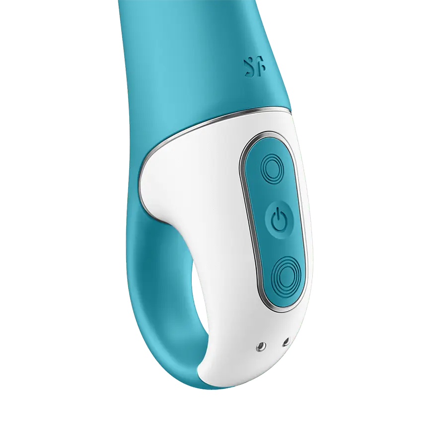 Вібратор Satisfyer – A-Mazing 2 Інноваційний для точки А, 21.7х3.8 см бірюзовий - фото 3