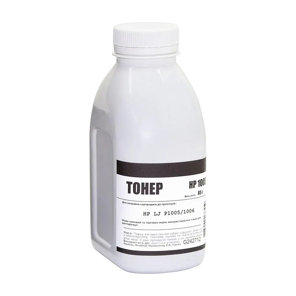 Тонер HP LJ P1005/1006/1505, 85г Blac IPM (TB85-3)