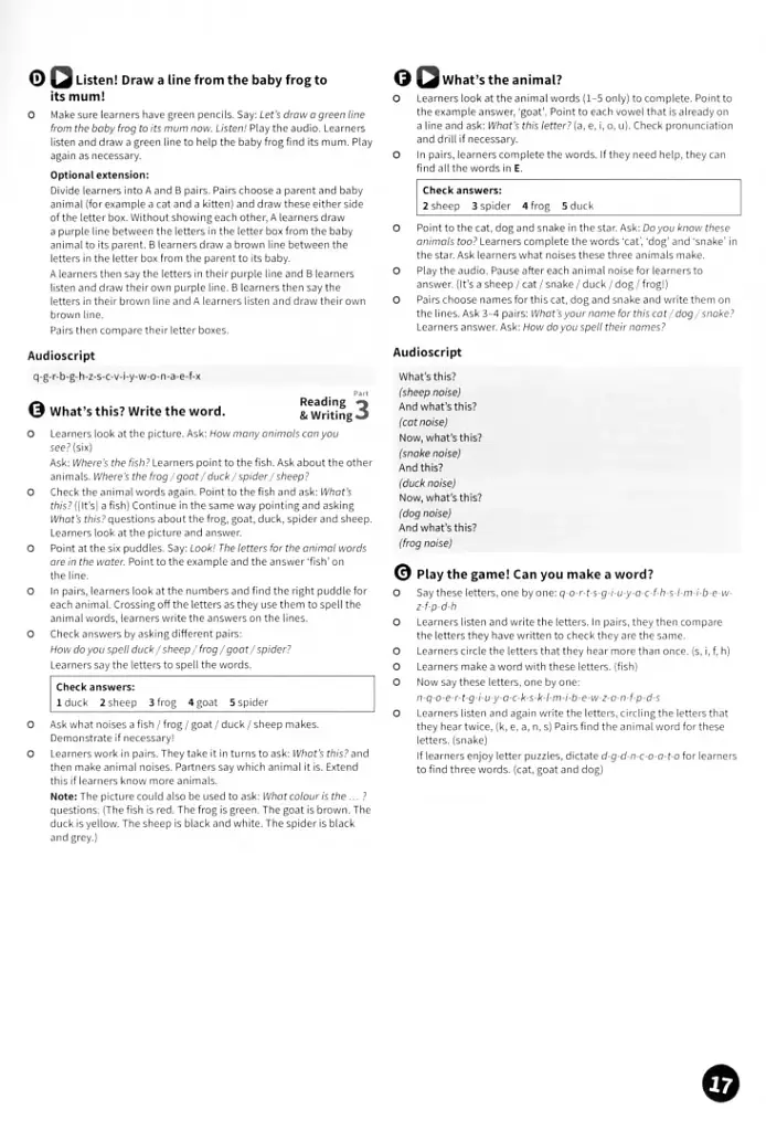 Fun for Starters. Teacher’s Book with Downloadable Audio - Енн Робінсон - фото 7