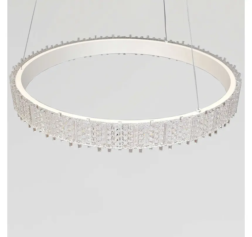 Світлодіодна підвісна люстра Artlight WG5129/60WH, 35 Вт, біла - фото 4