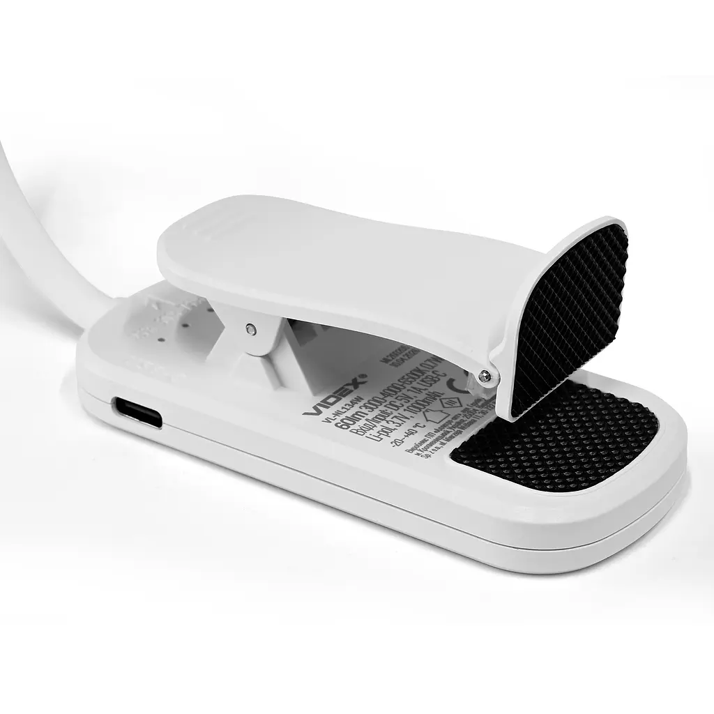 LED світильник акумуляторний для читання Videx VL-NL134W White (29268-000) - фото 13