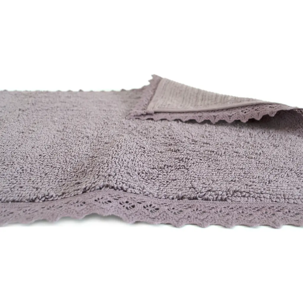 Коврик Irya - Polka lavender сиреневый 50x90 - фото 5