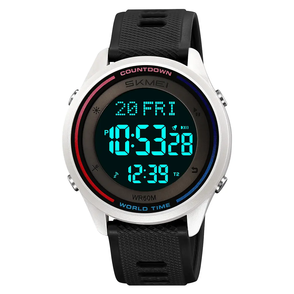 Наручний годинник чоловічий 2348WT White Skmei acs0029987 - фото 2