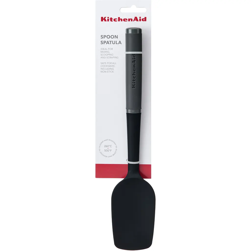 Лопатка силиконовая KitchenAid Coreline серая (KAS030OHCGG) - фото 3