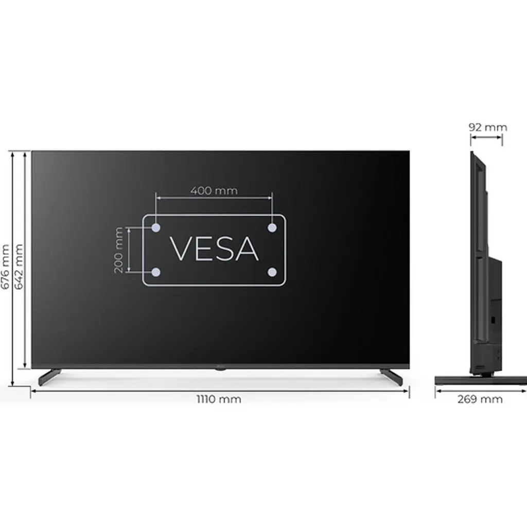 Телевізор Kivi U710Q 50'' LED 4K [50U710QB] [135128] - фото 6