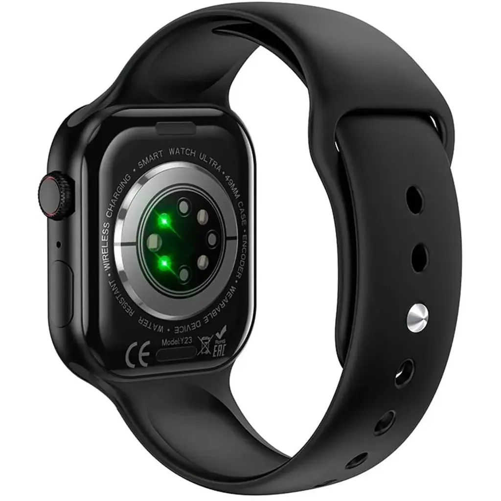 Смарт-годинник HOCO Y23 Smart sports watch(call version) Black - фото 4