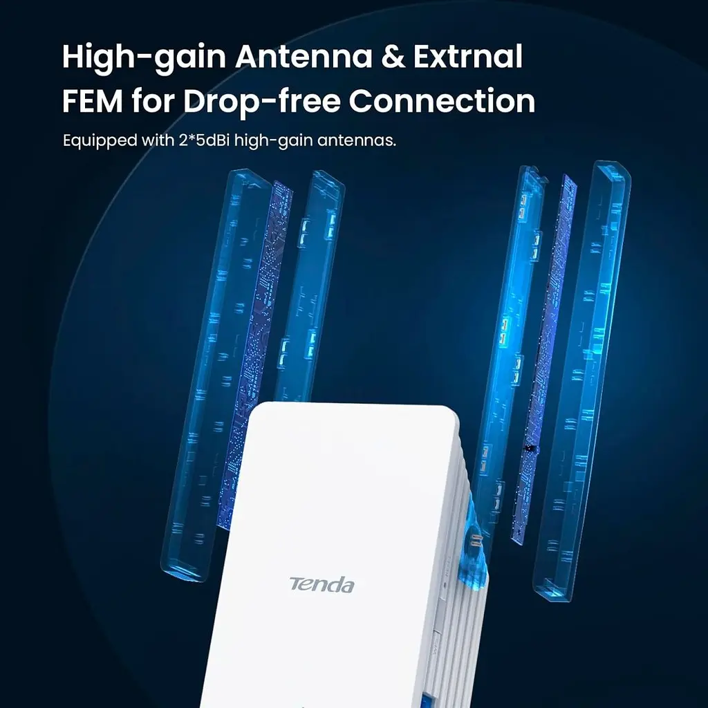 Ретранслятор Wi-Fi сигналу Tenda A23 [128314] - фото 5
