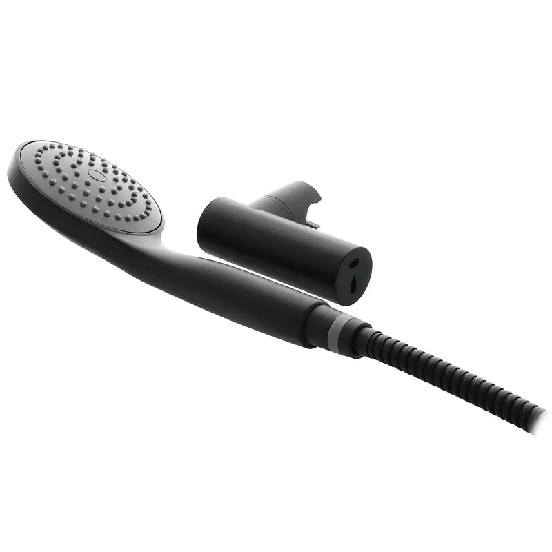 Смеситель для душа Haiba Kubus 003 black HB3930 Черный матовый - фото 2