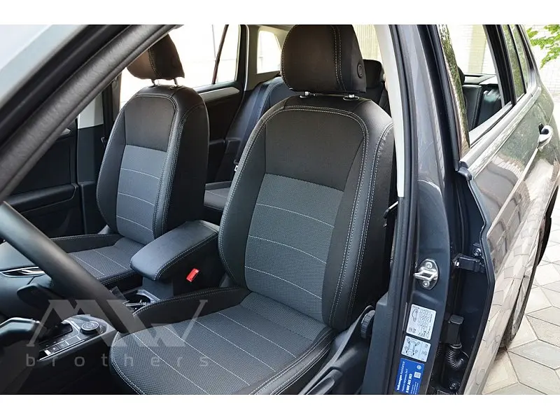 Авточохли модельні MW Brothers для Volkswagen Tiguan II c 2016 - фото 8