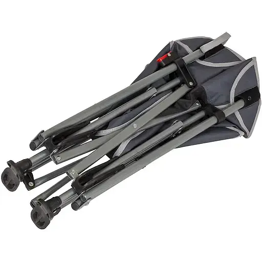Стул раскладной Bo-Camp Deluxe Extra Compact Anthracite черный с серым (1204749) - фото 7