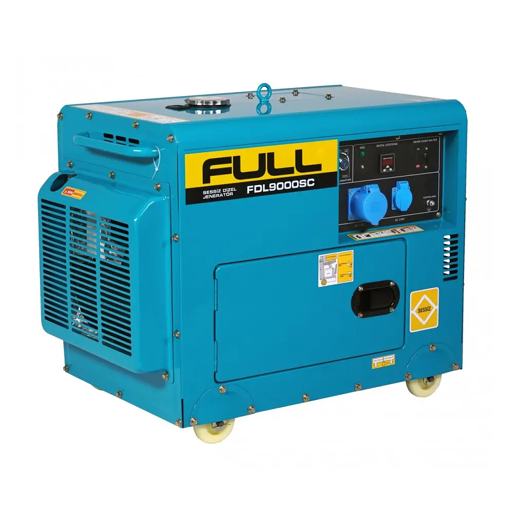 Генератор дизельний Full FDL9000SC 1ф 6.8кВт