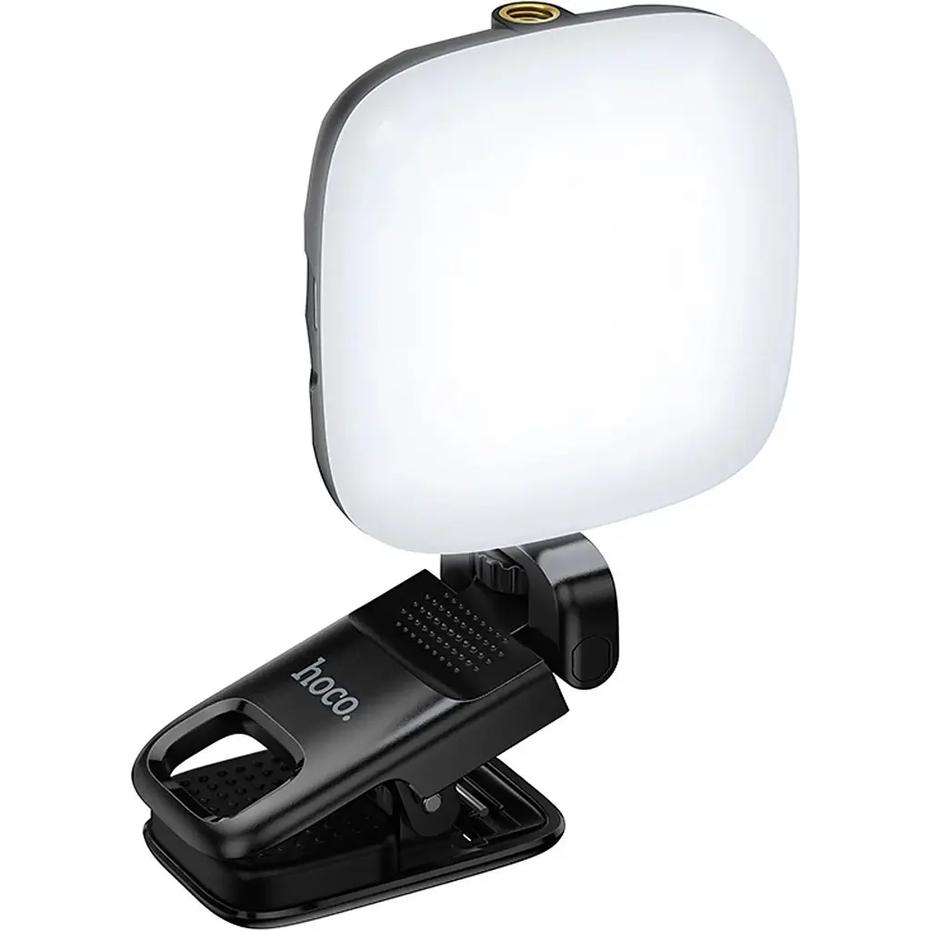 Накамерный свет Hoco K29 Wonder Beauty Selfie Light Black (655897) [158618] - фото 2