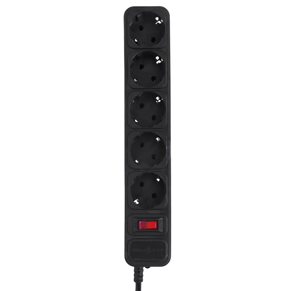 Мережевий фільтр LP-X5 4.5 м Black - фото 3