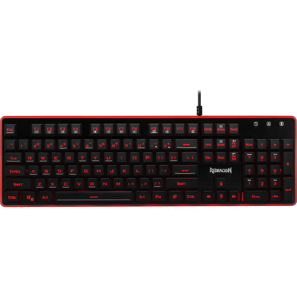 Комплект клавиатура + мышь + коврик Redragon Gaming Esseintials S107 RGB Set [78225] [118167] - фото 5