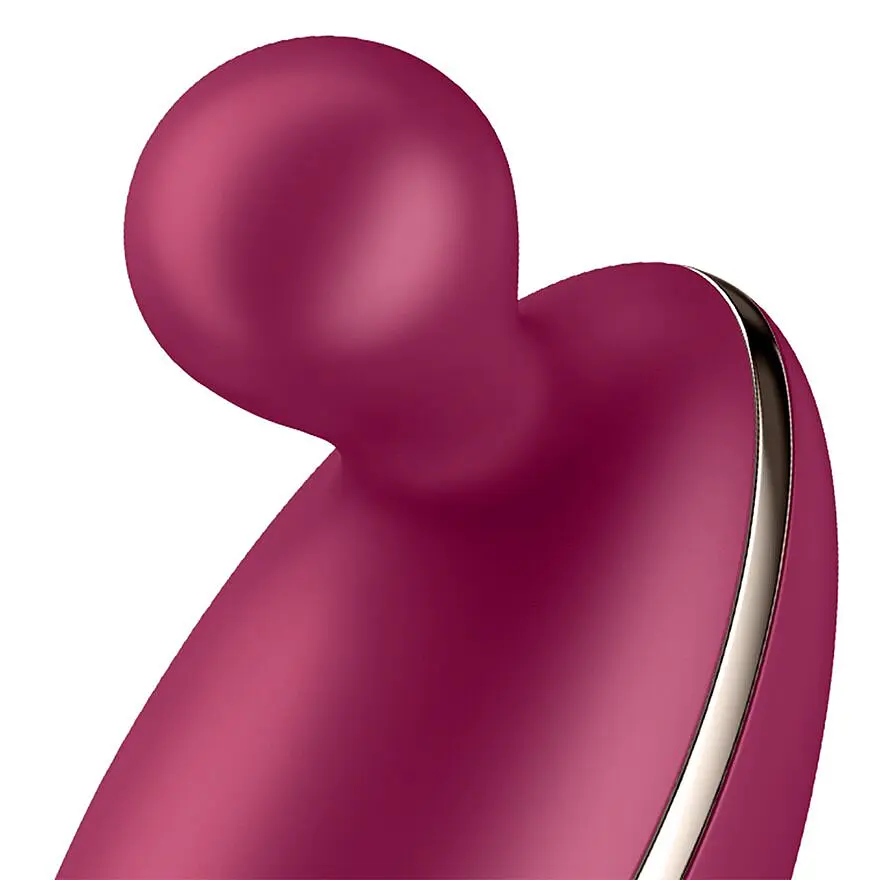 Вібратор для зовнішньої стимуляції Satisfyer Spot On 1 Berry, гнучкий відросток - фото 4