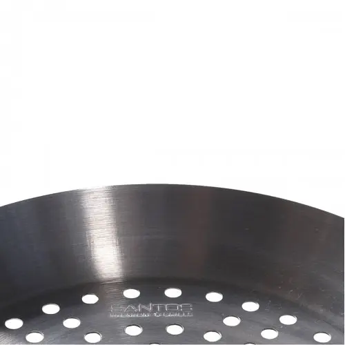 Стойка для курицы Santos с перфорированным поддоном нержавеющая сталь Ø 30 см (866) - фото 3