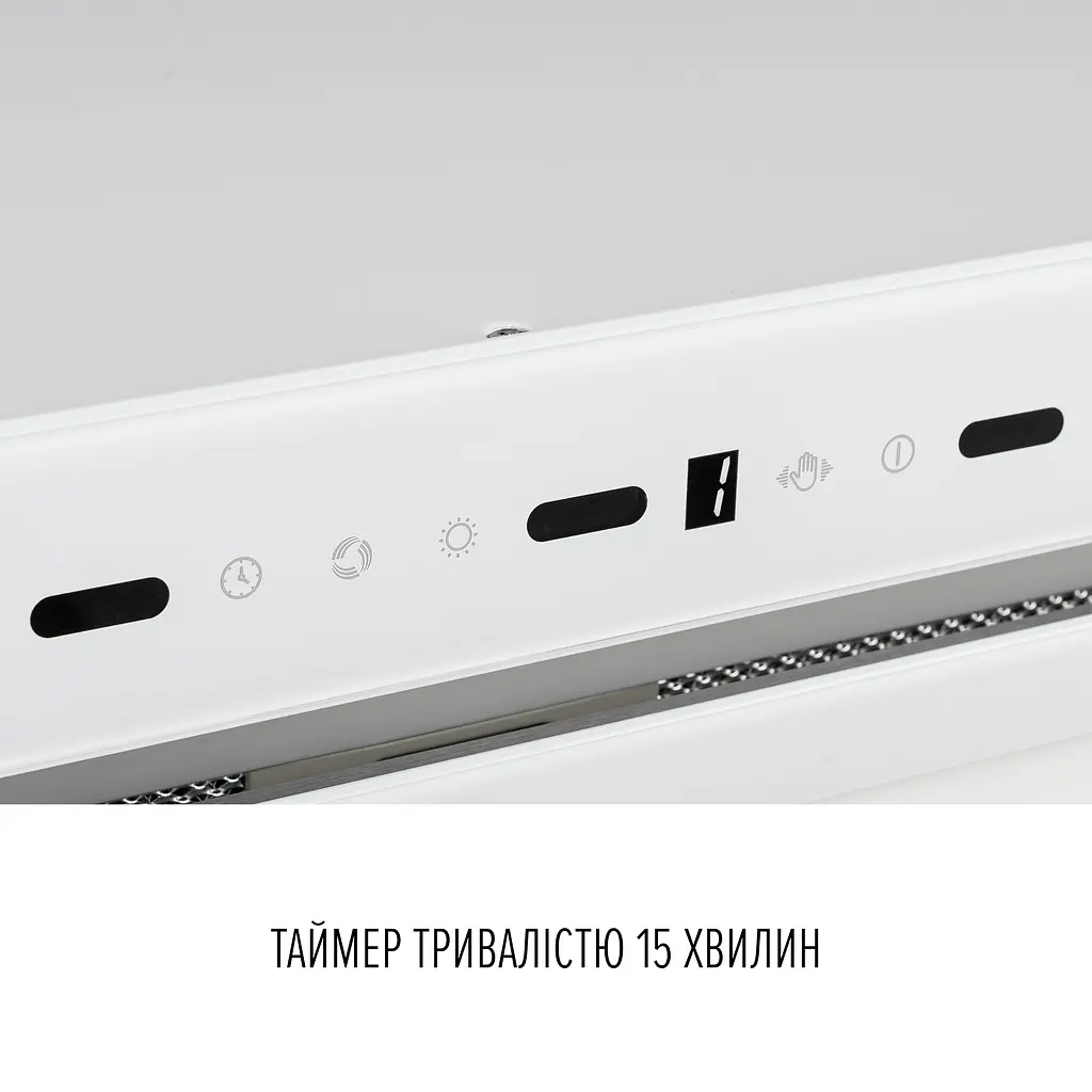 Витяжка повновбудована PERFELLI DESIGN VISION 6 BIANCO SILENZIO - фото 7