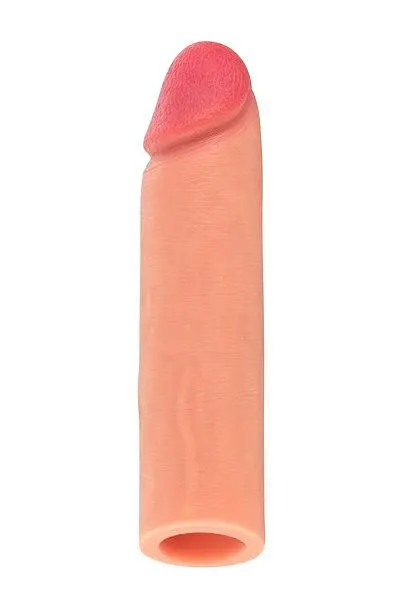 Подовжуюча насадка на член Real Body Real Extender Hardy, +4 см (тілесний)