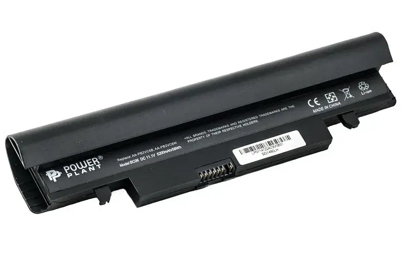 Акумулятор PowerPlant для ноутбуків SAMSUNG N150 (AA-PB2VC6B, SG1480LH) 11.1V 5200mAh (NB00000136) - фото 2
