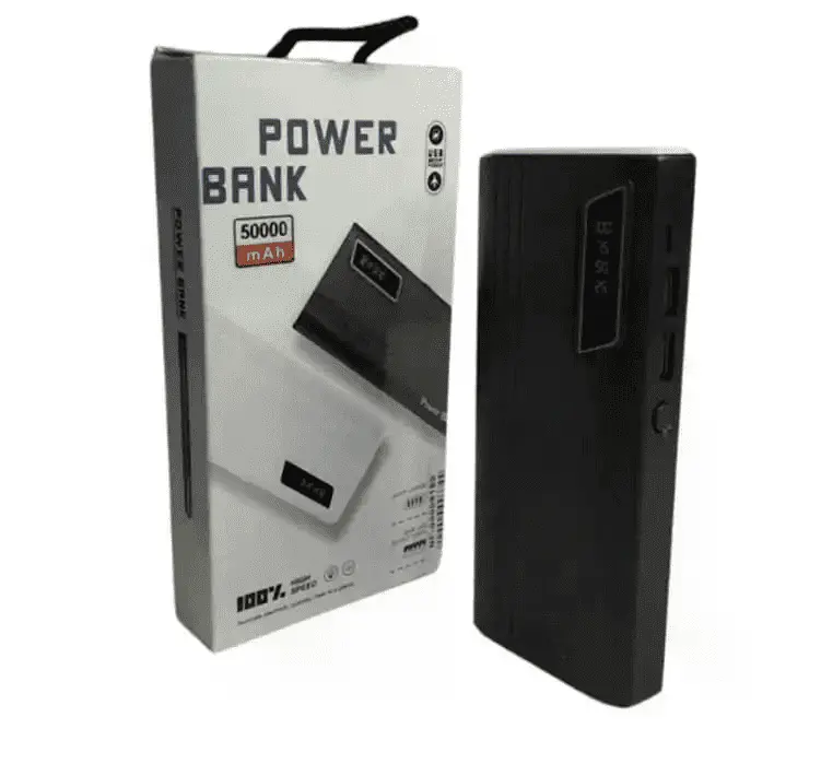 Мобільна зарядка Power Bank UN-3104 50000mAh із швидкою зарядкою та ліхтариком