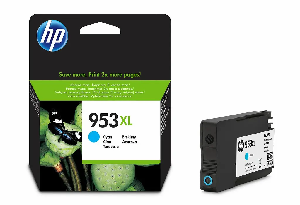 Картридж струменевий No.953XL Officejet Pro 7720/7730/7740/8210/8218/8710/8720/8725/8730 Cyan (16 HP teh0015121 - фото 2