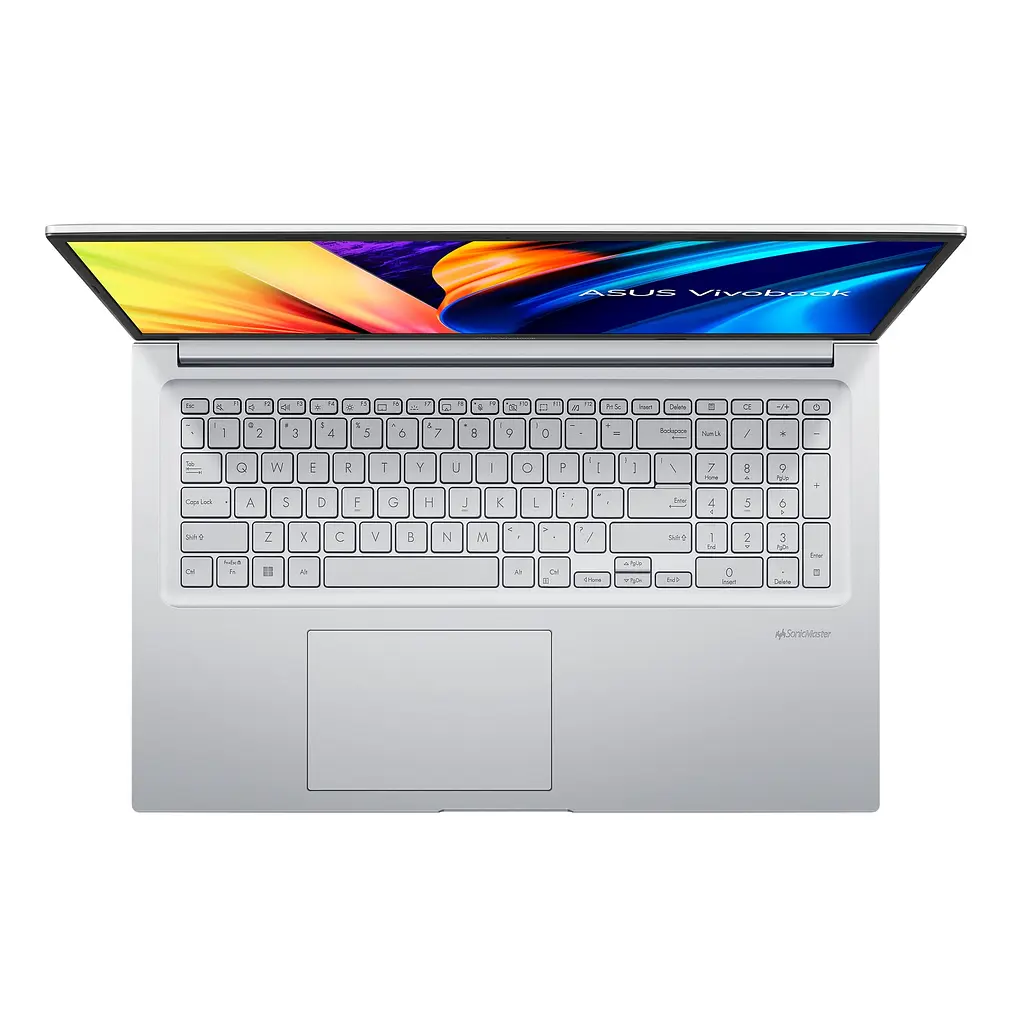 Ноутбук ASUS Vivobook 17X K1703ZA-AU142 17.3' FHD IPS, Intel i5-12500H, 16GB, F1TB, UMA, NoOS, Сріблястий (90NB0WN1-M005S0) - фото 4