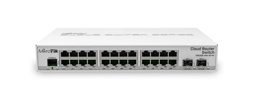 Коммутатор MikroTik CRS326-24G-2S+IN - фото 2