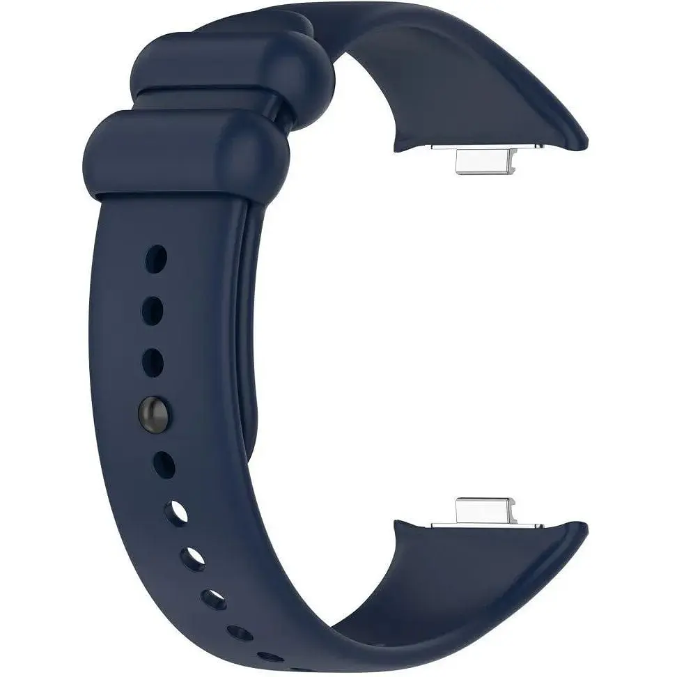 Силіконовий ремінець BeCover для Xiaomi Mi Smart Band 8 Pro Deep Blue (710210) - фото 2