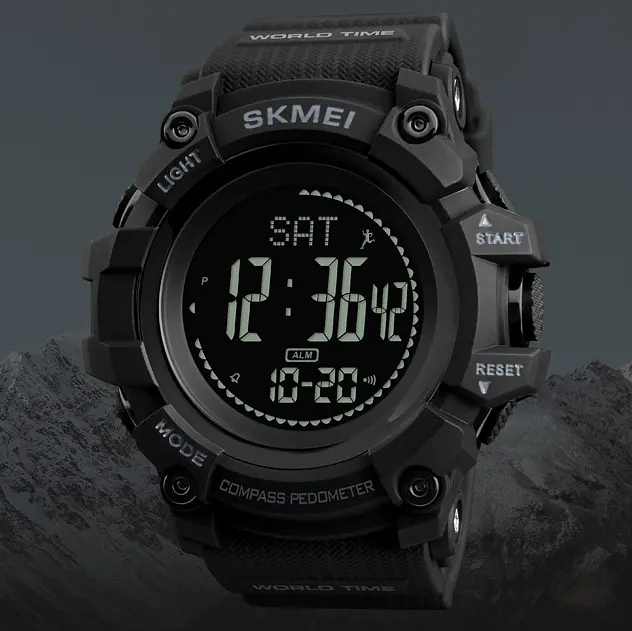Наручные часы мужские 1356BK Black + Compass Skmei acs0030796 - фото 3
