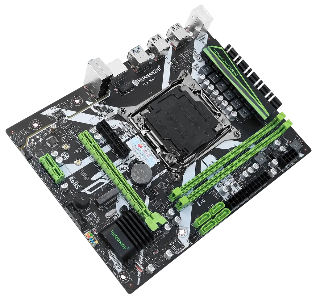 Материнська плата Huananzhi X99-8M-F LGA 2011v3 (HZH-X99-8M-F) Б/В - фото 2