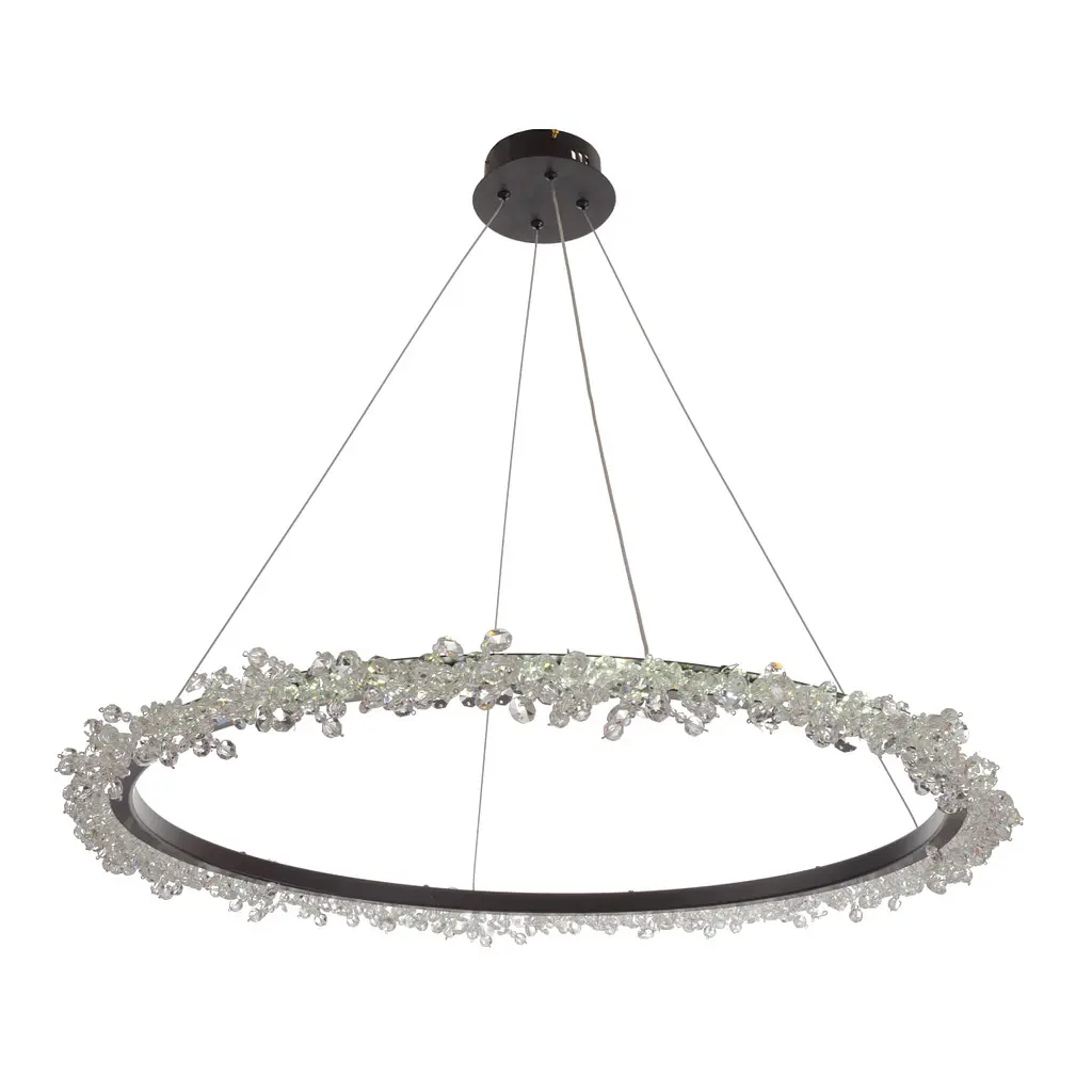 Світильник стельовий Brille підвісний BR-919S/86W BK - фото 2