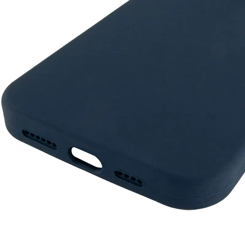 Чохол Epik Silk Full Protective (AA) NO LOGO для Apple iPhone 17 Pro / 18 Pro (6.3") Синій / Deep navy - фото 5