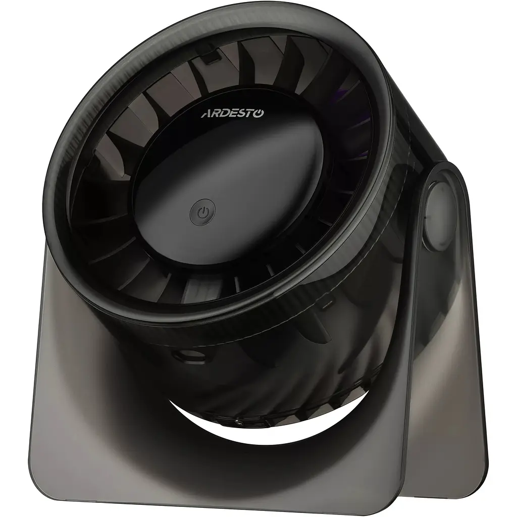 Вентилятор Ardesto OneBreeze настільний 12 см сірий (FT-M95B) - фото 3