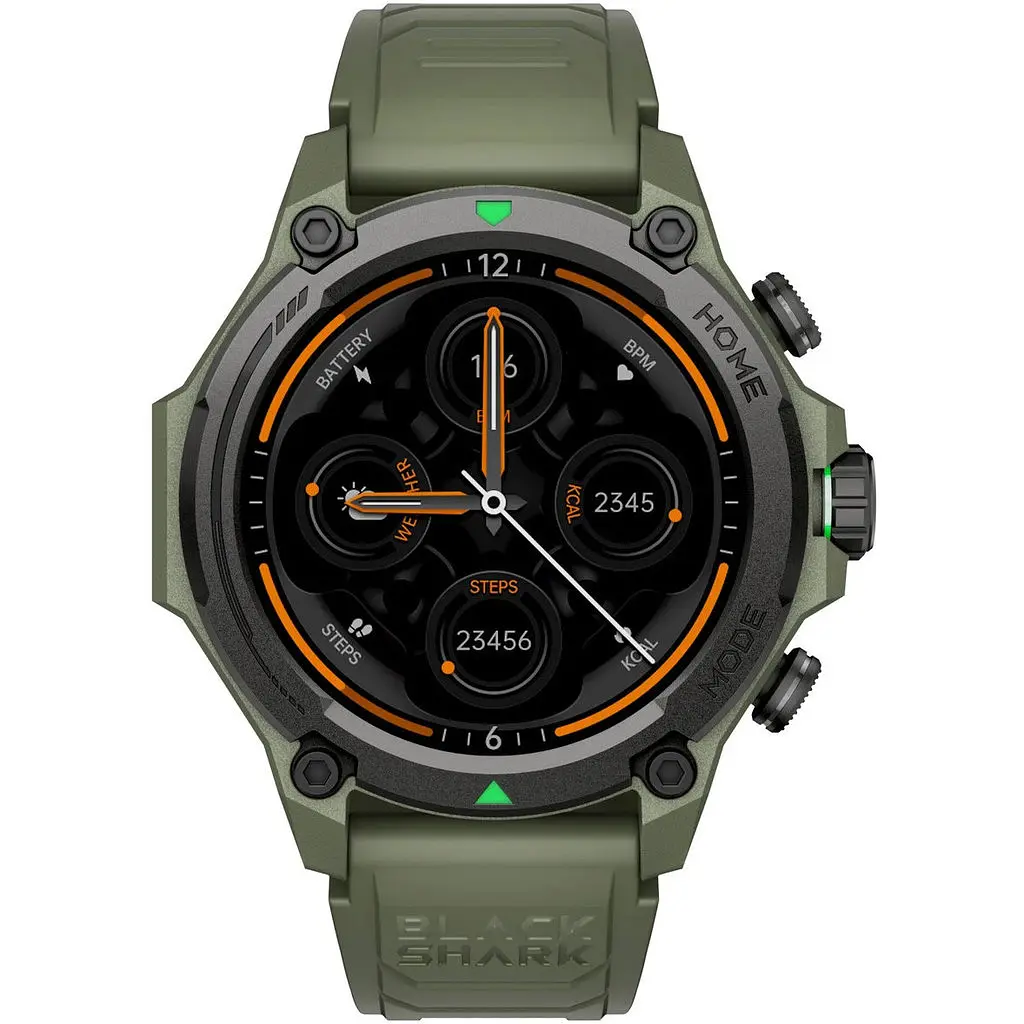 Смарт годинник захищений Black Shark GS3 зелений - фото 5