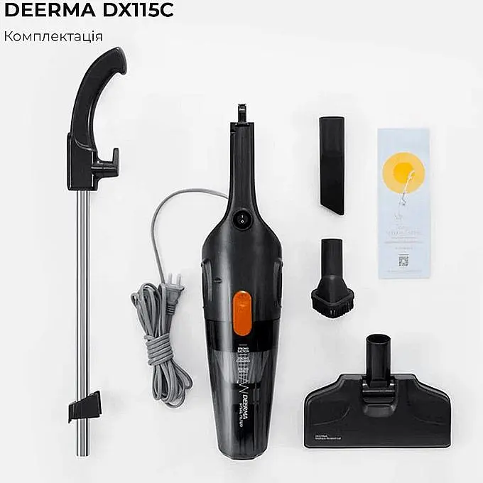 Вертикальний пилосос Xiaomi Deerma Suction Vacuum Cleaner (DX115C) [42887] - фото 6