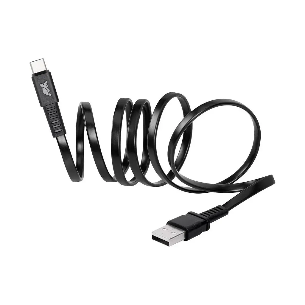Дата кабель USB 2.0 AM to USB-C 1.2m black RivaCase (PS6002 BK12) - фото 7