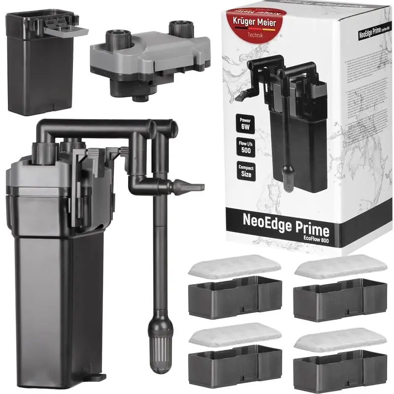 Зовнішній навісний фільтр Kruger Meier NeoEdge Prime 800 для акваріумів 30–90 л - фото 3