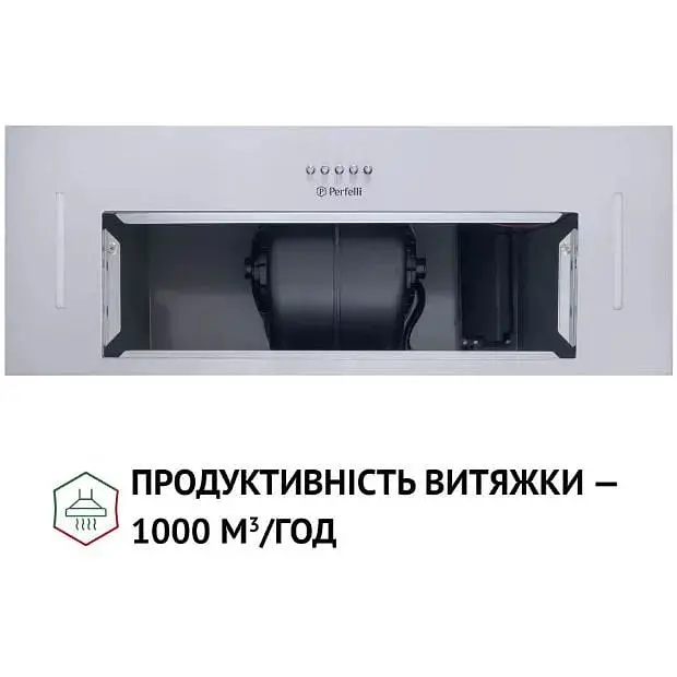 Витяжка вбудована Perfelli BI 7653 I 1000 LED - фото 6