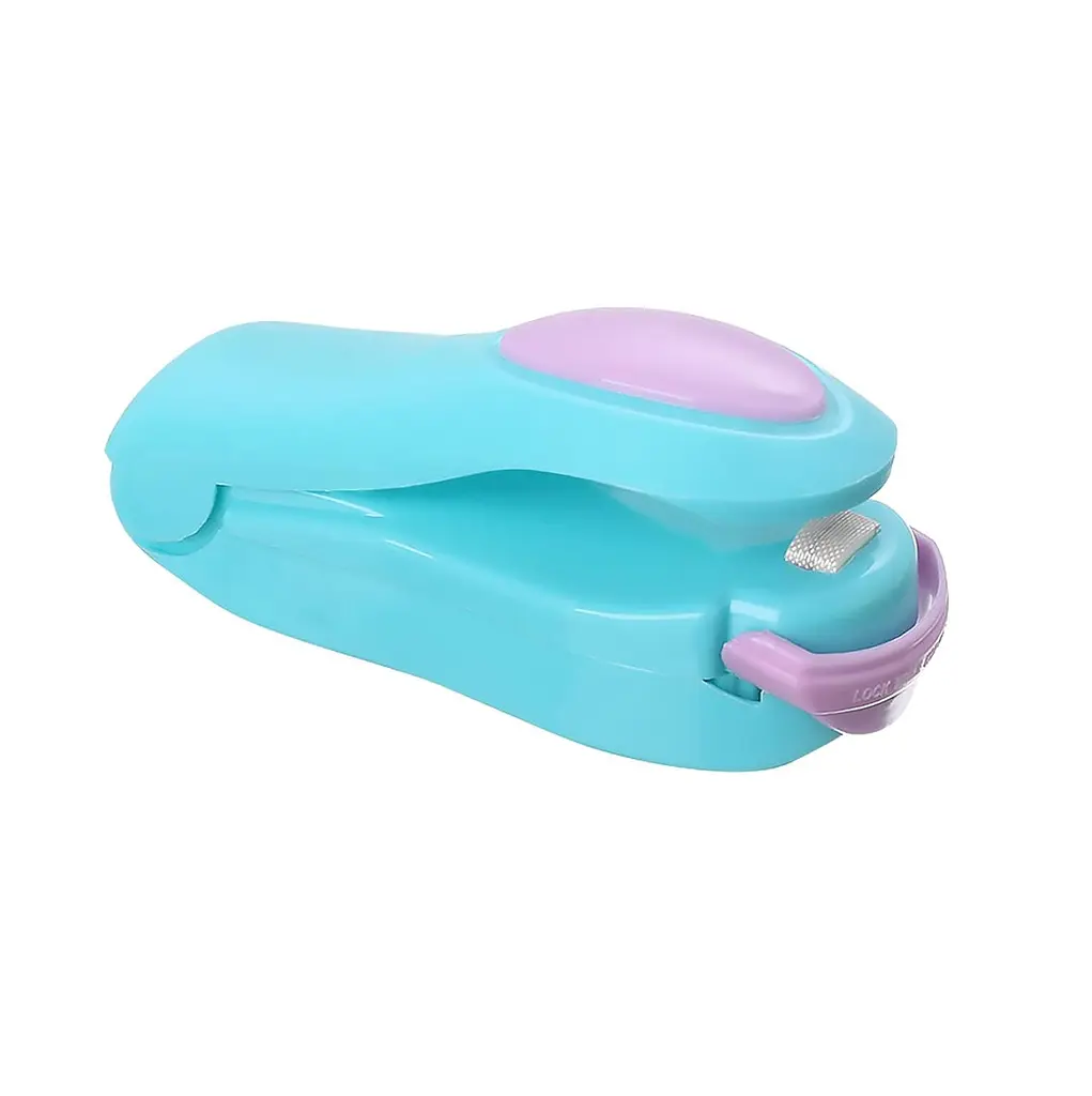 Ручний міні зварювач пакетів Korea Type Mini Sealing Бірюзовий, Kitchen Master 84960