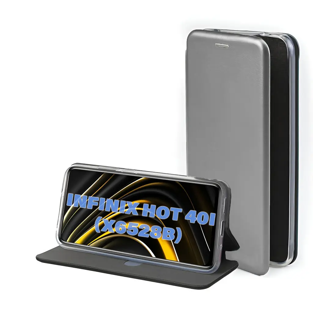 Чехол для мобильного телефона BeCover Exclusive Infinix Hot 40i (X6528B) Gray (711233) - фото 2