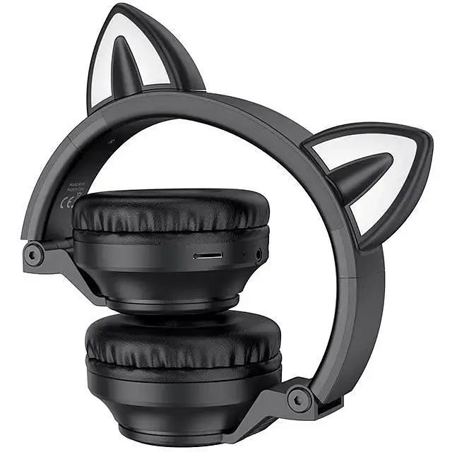 Наушники Borofone Cat ear BT headphones BO18 черные - фото 5