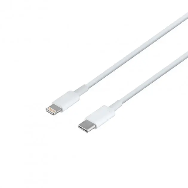 Мережевий зарядний пристрій No Brand L81B PD20W Type-C to Lightning білий (21694-01) - фото 4