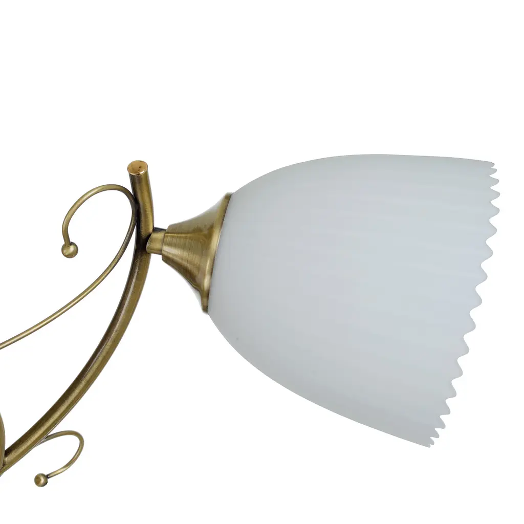 Люстра потолочная Brille классическая E27 60W G (LK-675C/3) - фото 11