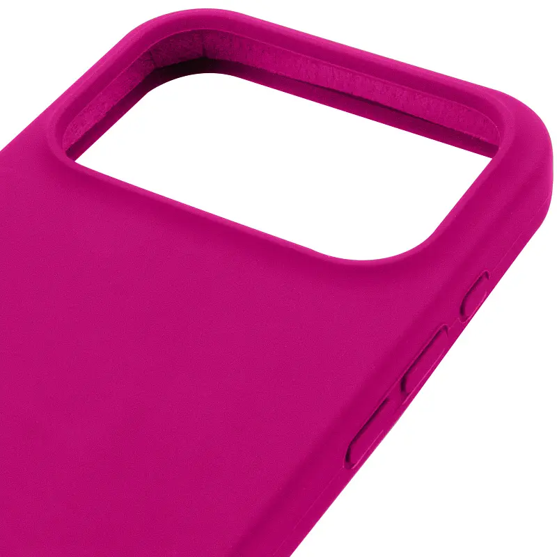 Чохол Epik Silk Full Protective (AA) NO LOGO для Apple iPhone 17 Pro / 18 Pro (6.3") Малиновий / Dragon Fruit - фото 3