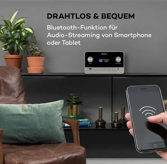 Інтернет-радіо Auna Connect 150 MKII DAB+/FM/Spotify/BT (10037494) - фото 2