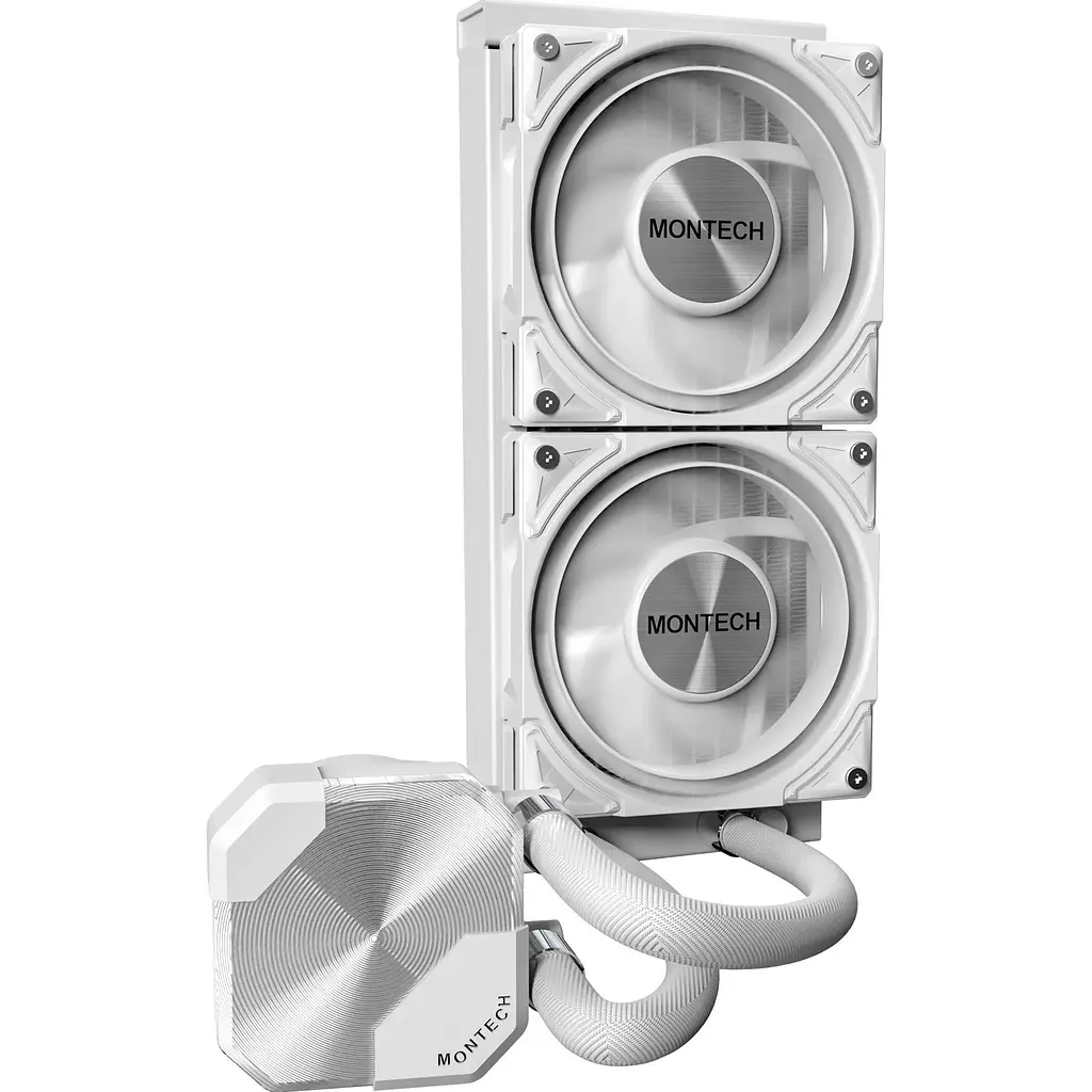 Система водяного охолодження MONTECH HyperFlow Silent 240 White [151292] - фото 4
